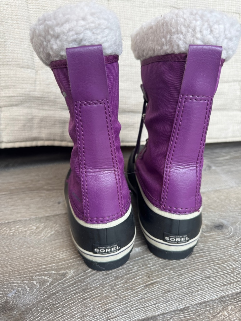 Sorel Purple and Black Insulated Winter Boots MK - Picture 2 of 6